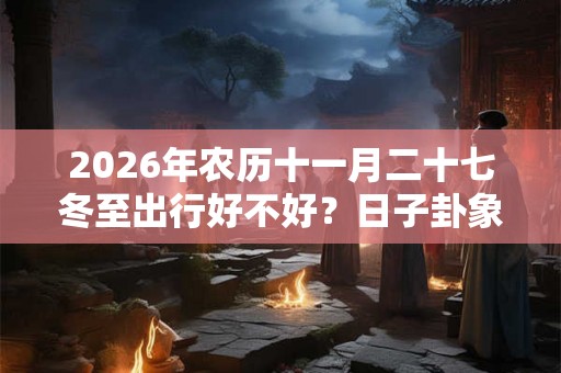 2026年农历十一月二十七冬至出行好不好？日子卦象如何？