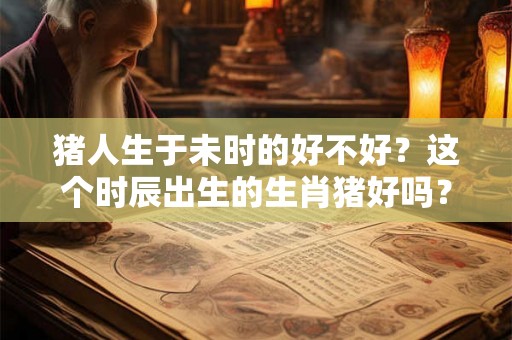 猪人生于未时的好不好？这个时辰出生的生肖猪好吗？