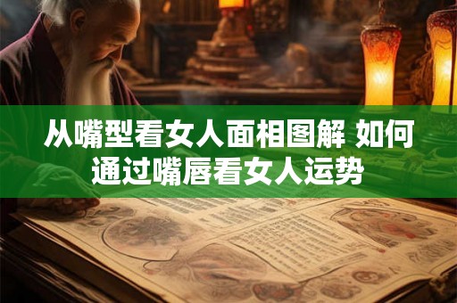 从嘴型看女人面相图解 如何通过嘴唇看女人运势