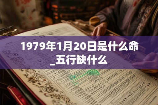 1979年1月20日是什么命_五行缺什么