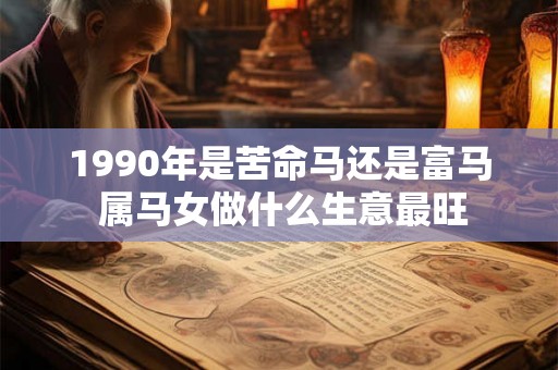 1990年是苦命马还是富马 属马女做什么生意最旺