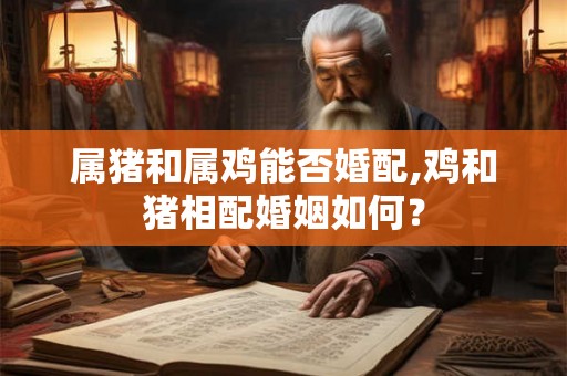 属猪和属鸡能否婚配,鸡和猪相配婚姻如何? 属猪和属鸡能否婚配,鸡和猪相配婚姻如何?