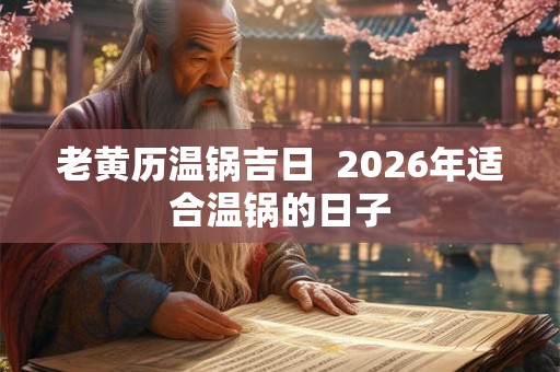 老黄历温锅吉日 2026年适合温锅的日子 老黄历温锅吉日 2026年适合温锅的日子