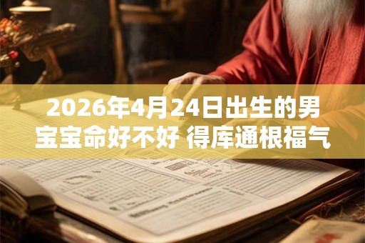 2026年4月24日出生的男宝宝命好不好 得库通根福气深厚