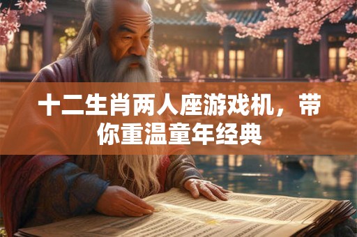 十二生肖两人座游戏机，带你重温童年经典
