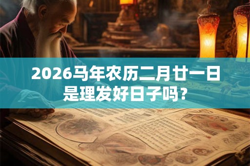 2026马年农历二月廿一日是理发好日子吗？