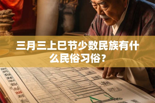 三月三上巳节少数民族有什么民俗习俗? 三月三上巳节少数民族有什么民俗习俗?
