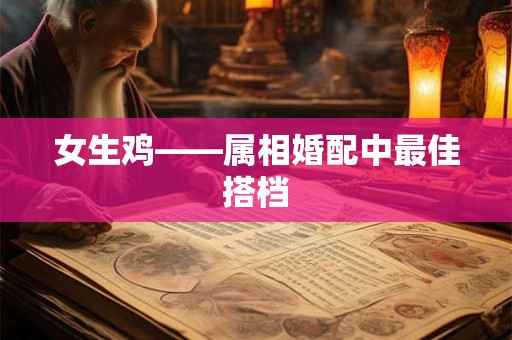 女生鸡——属相婚配中最佳搭档
