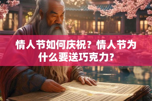 情人节如何庆祝?情人节为什么要送巧克力? 情人节如何庆祝?情人节为什么要送巧克力?