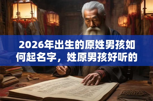 2026年出生的原姓男孩如何起名字,姓原男孩好听的名字 2026年出生的原姓男孩如何起名字,姓原男孩好听的名字