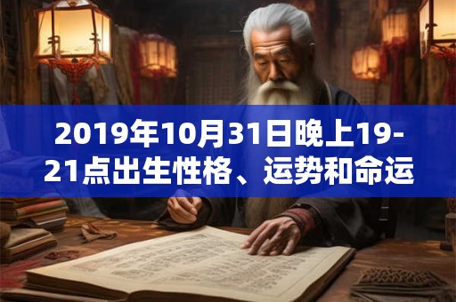 2019年10月31日晚上19-21点出生性格、运势和命运