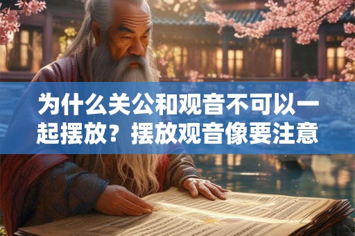 为什么关公和观音不可以一起摆放？摆放观音像要注意什么？