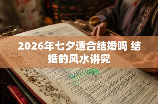 2026年七夕适合结婚吗 结婚的风水讲究