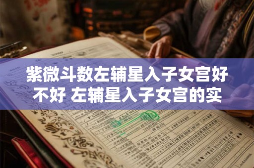 紫微斗数左辅星入子女宫好不好 左辅星入子女宫的实际意义