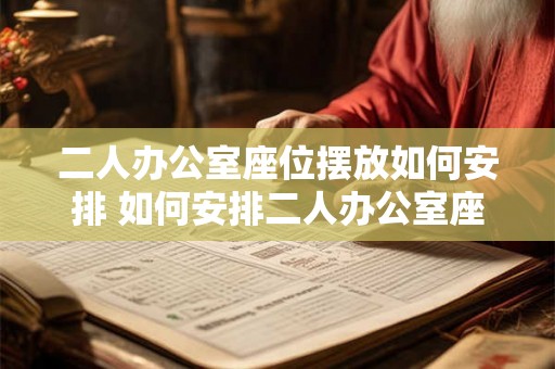 二人办公室座位摆放如何安排 如何安排二人办公室座位 二人办公室座位摆放如何安排 如何安排二人办公室座位