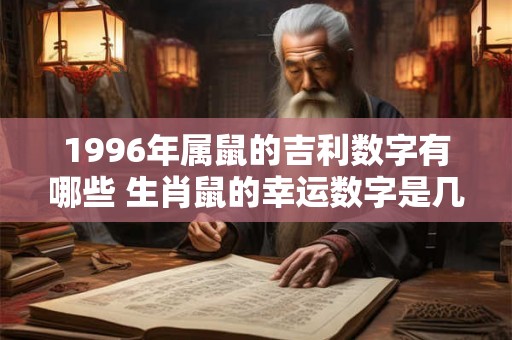 1996年属鼠的吉利数字有哪些 生肖鼠的幸运数字是几 1996年属鼠的吉利数字有哪些 生肖鼠的幸运数字是几