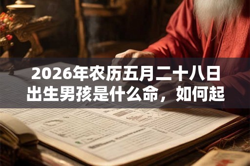 2026年农历五月二十八日出生男孩是什么命,如何起名? 2026年农历五月二十八日出生男孩是什么命,如何起名?