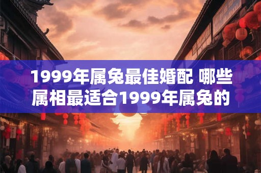 1999年属兔最佳婚配 哪些属相最适合1999年属兔的婚配 1999年属兔最佳婚配 哪些属相最适合1999年属兔的婚配