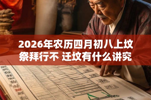 2026年农历四月初八上坟祭拜行不 迁坟有什么讲究和忌讳