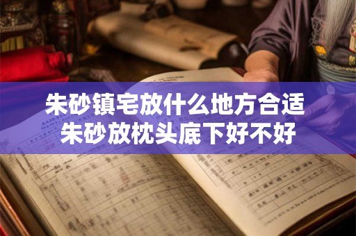 朱砂镇宅放什么地方合适 朱砂放枕头底下好不好