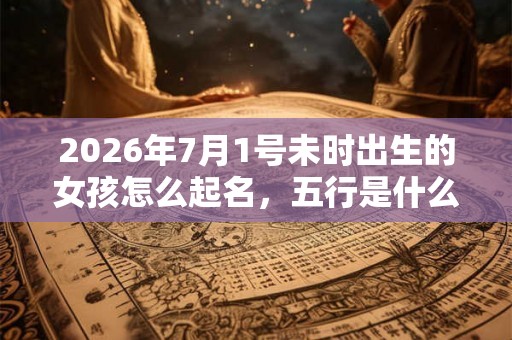 2026年7月1号未时出生的女孩怎么起名,五行是什么? 2026年7月1号未时出生的女孩怎么起名,五行是什么?