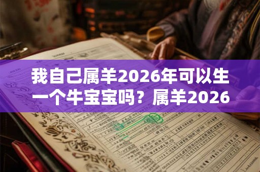 我自己属羊2026年可以生一个牛宝宝吗?属羊2026年财运好吗? 我自己属羊2026年可以生一个牛宝宝吗?属羊2026年财运好吗?