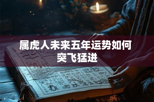属虎人未来五年运势如何 突飞猛进