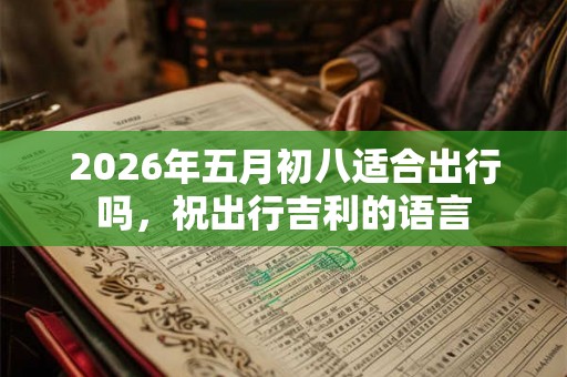 2026年五月初八适合出行吗，祝出行吉利的语言