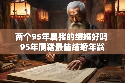 两个95年属猪的结婚好吗 95年属猪最佳结婚年龄
