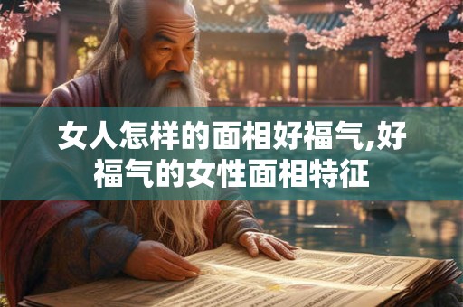 女人怎样的面相好福气,好福气的女性面相特征