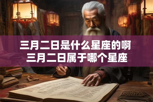 三月二日是什么星座的啊 三月二日属于哪个星座 三月二日是什么星座的啊 三月二日属于哪个星座
