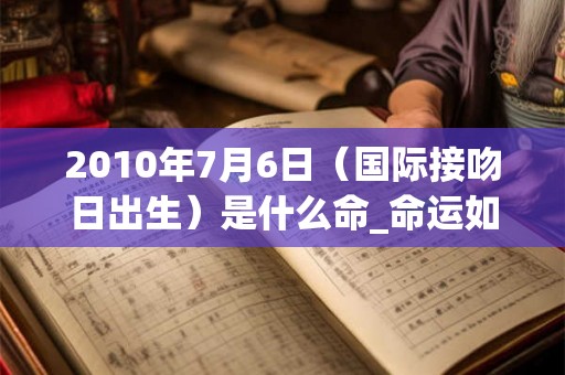 2010年7月6日(国际接吻日出生)是什么命_命运如何 2010年7月6日(国际接吻日出生)是什么命_命运如何