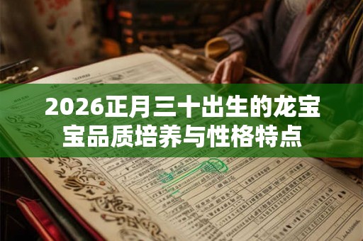 2026正月三十出生的龙宝宝品质培养与性格特点
