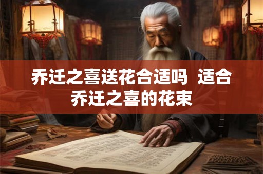 乔迁之喜送花合适吗  适合乔迁之喜的花束