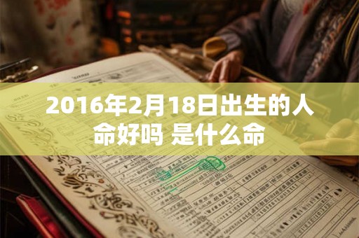2016年2月18日出生的人命好吗 是什么命