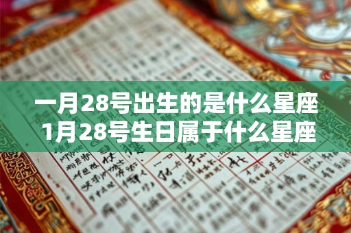 一月28号出生的是什么星座 1月28号生日属于什么星座