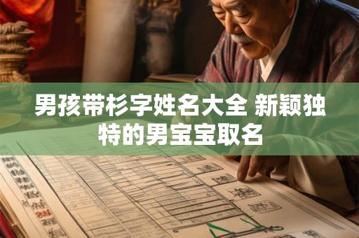 男孩带杉字姓名大全 新颖独特的男宝宝取名
