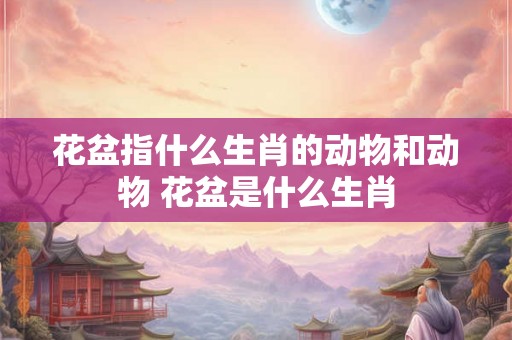 花盆指什么生肖的动物和动物 花盆是什么生肖 花盆指什么生肖的动物和动物 花盆是什么生肖
