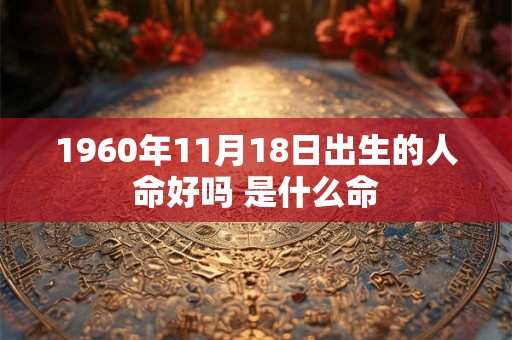 1960年11月18日出生的人命好吗 是什么命