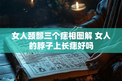女人颈部三个痣相图解 女人的脖子上长痣好吗