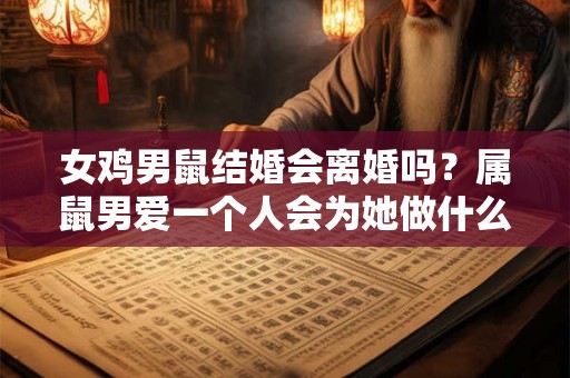 女鸡男鼠结婚会离婚吗?属鼠男爱一个人会为她做什么? 女鸡男鼠结婚会离婚吗?属鼠男爱一个人会为她做什么?