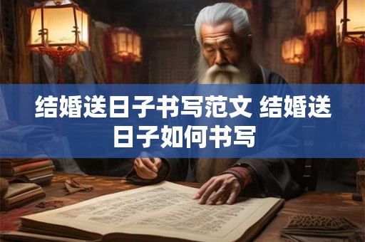 结婚送日子书写范文 结婚送日子如何书写 结婚送日子书写范文 结婚送日子如何书写