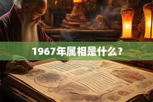 1967年属相是什么？
