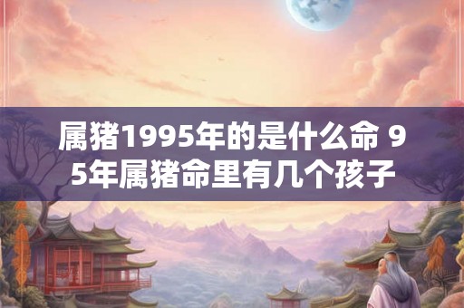 属猪1995年的是什么命 95年属猪命里有几个孩子
