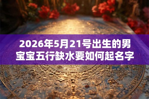 2026年5月21号出生的男宝宝五行缺水要如何起名字
