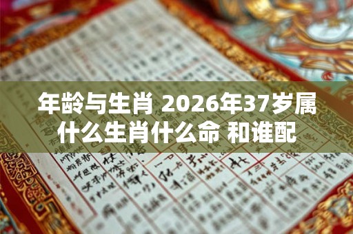 年龄与生肖 2026年37岁属什么生肖什么命 和谁配 年龄与生肖 2026年37岁属什么生肖什么命 和谁配