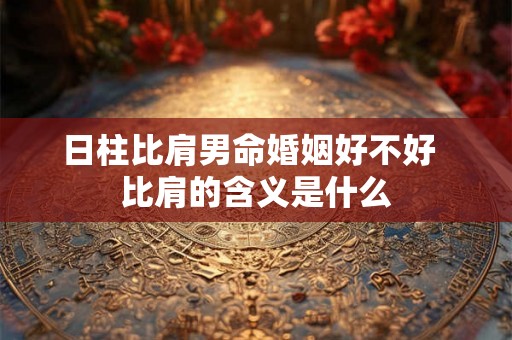 日柱比肩男命婚姻好不好 比肩的含义是什么 日柱比肩男命婚姻好不好 比肩的含义是什么