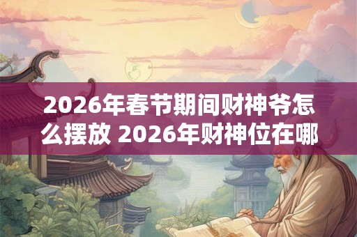2026年春节期间财神爷怎么摆放 2026年财神位在哪 2026年春节期间财神爷怎么摆放 2026年财神位在哪