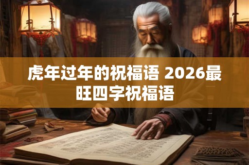 虎年过年的祝福语 2026最旺四字祝福语 虎年过年的祝福语 2026最旺四字祝福语
