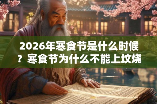 2026年寒食节是什么时候？寒食节为什么不能上坟烧纸？